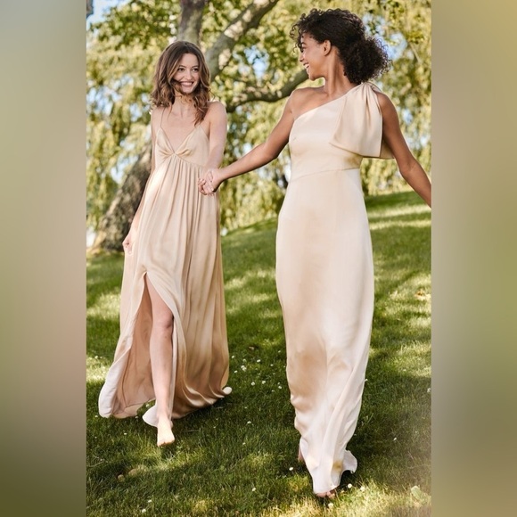 SACHIN + BABI Jessica Gown In Champagne - Picture 6 of 6